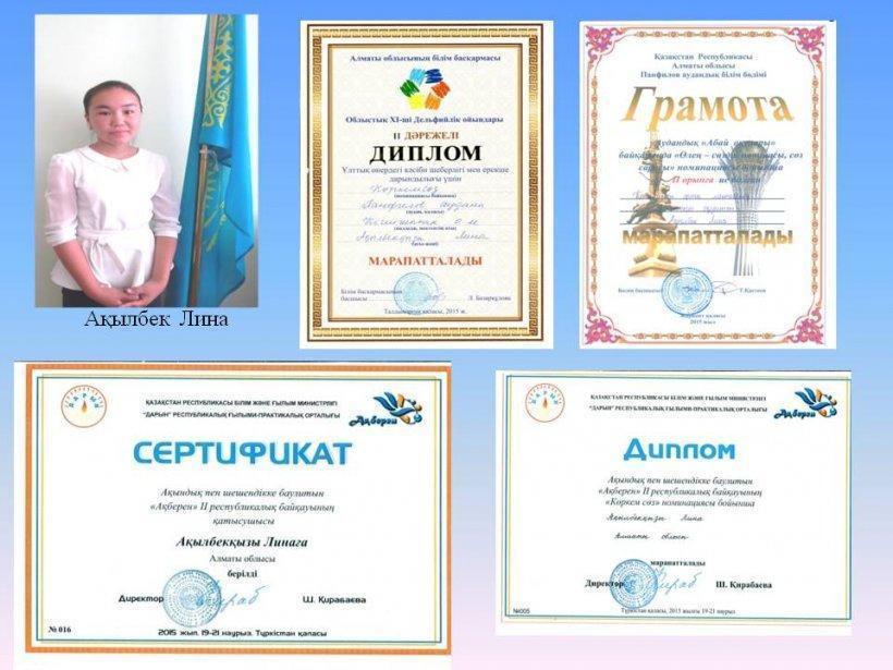 Біздің жетістіктер